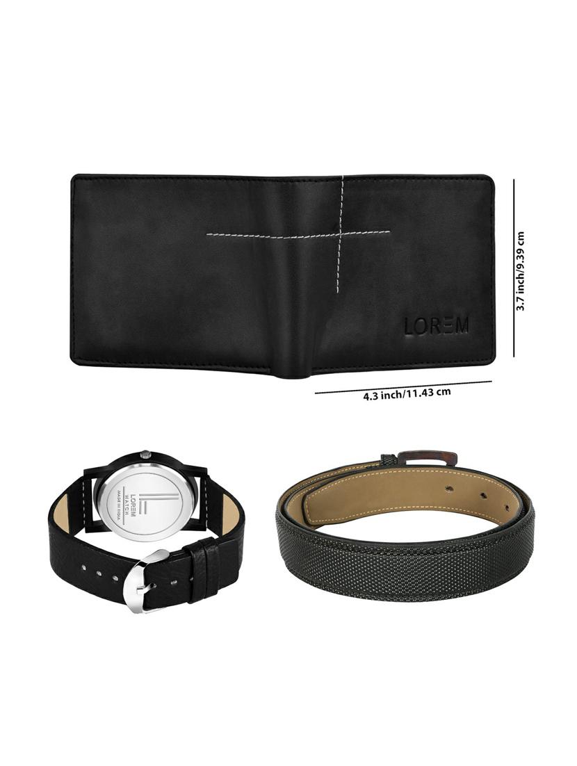 belt, wallet & watch gift combo - 19269968 - Standard Image - 2