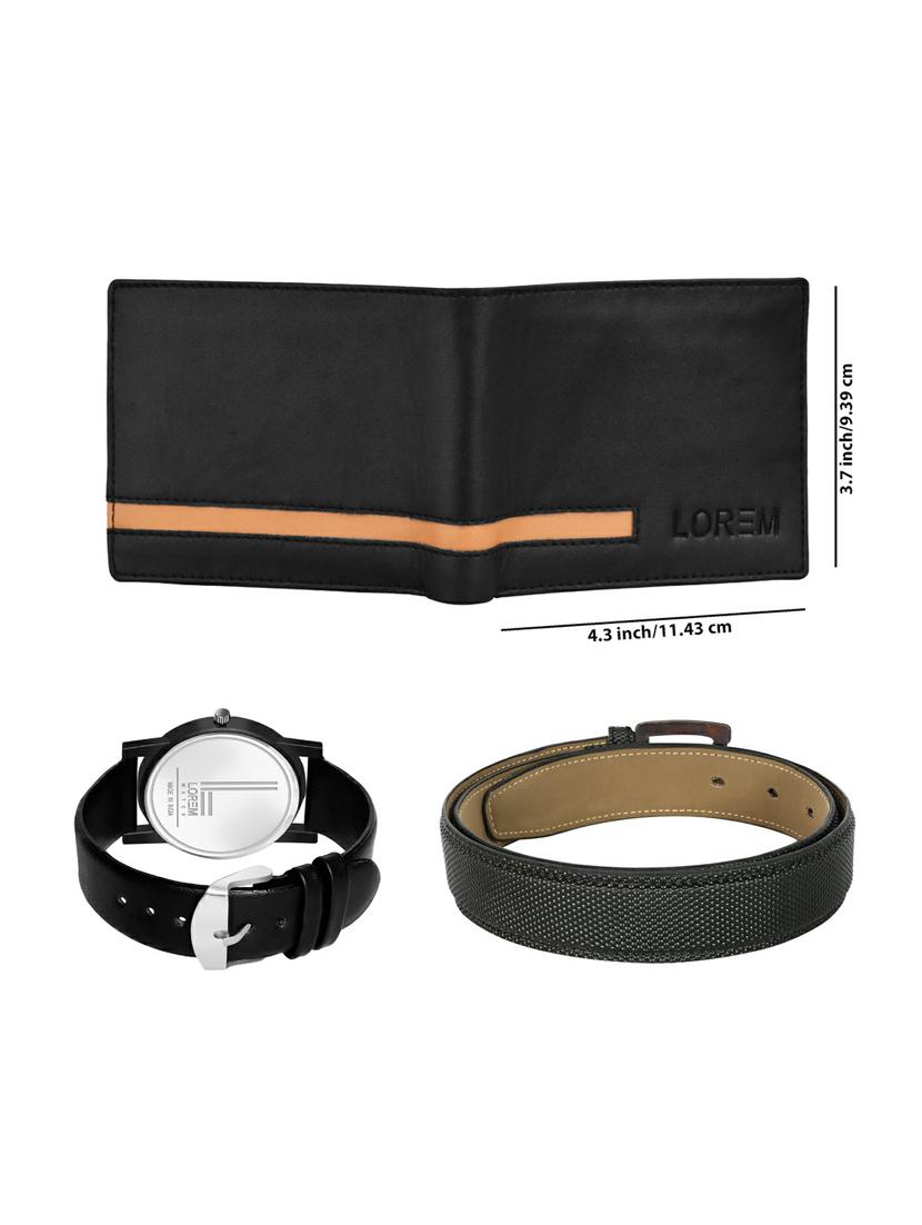 belt, wallet & watch gift combo - 19270060 - Standard Image - 2
