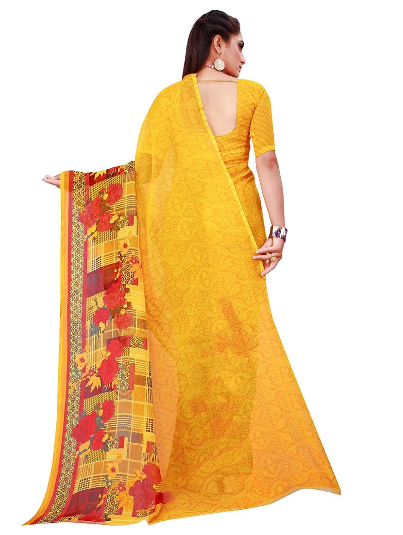 pack of 2 multi color saree with blouse - 19280750 - Standard Image - 2
