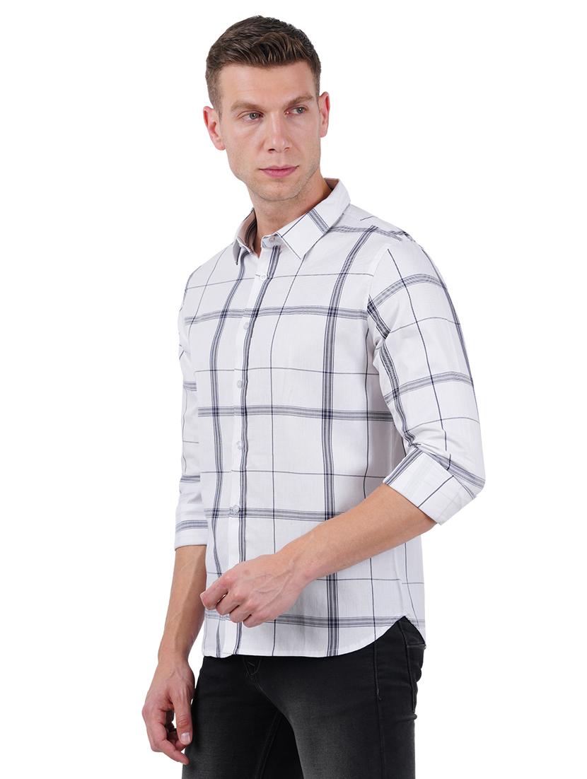 mens checks casual shirt - 19282452 - Standard Image - 2