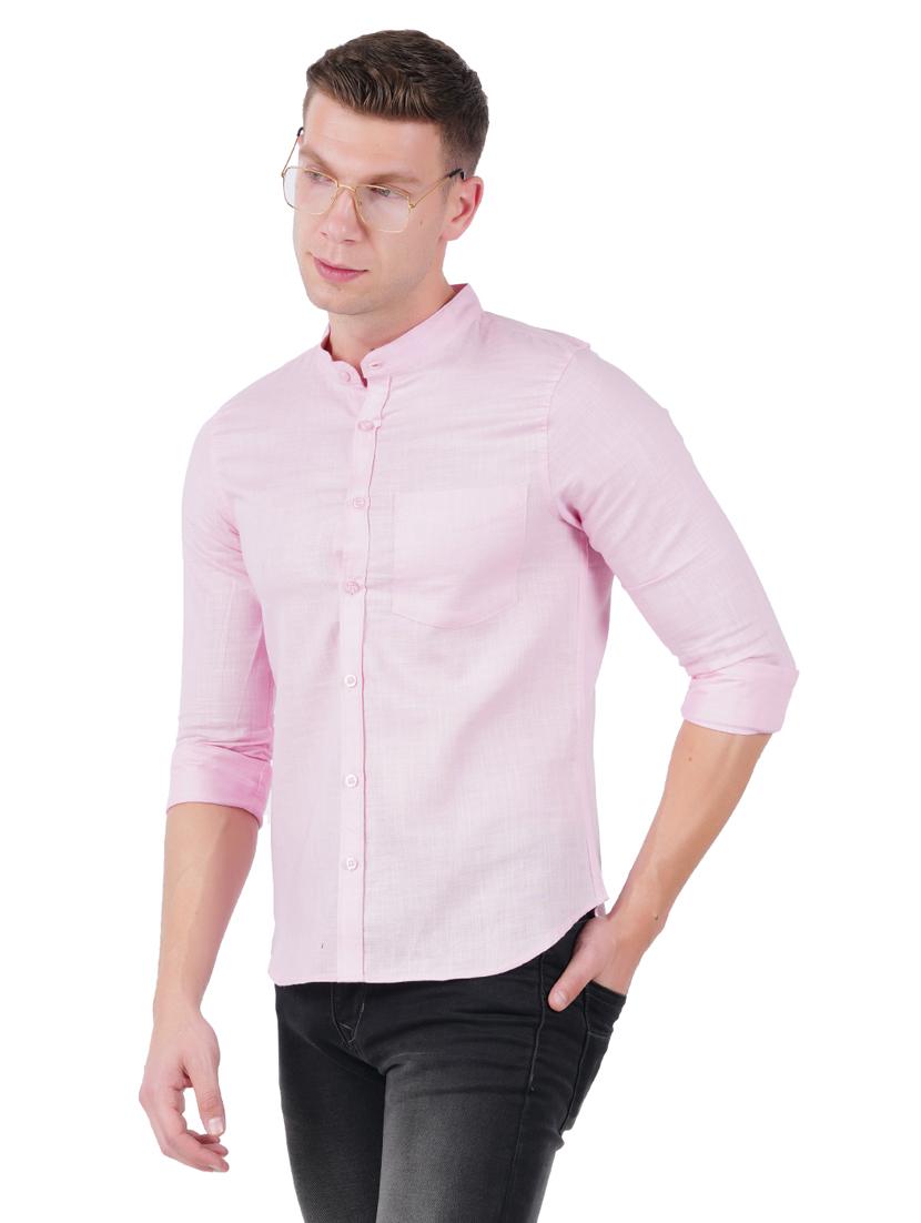 mens solid casual shirt - 19282470 - Standard Image - 2