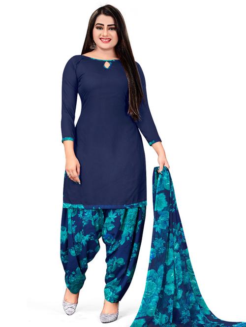 printed unstitched suit set - 19283981 - Standard Image - 0