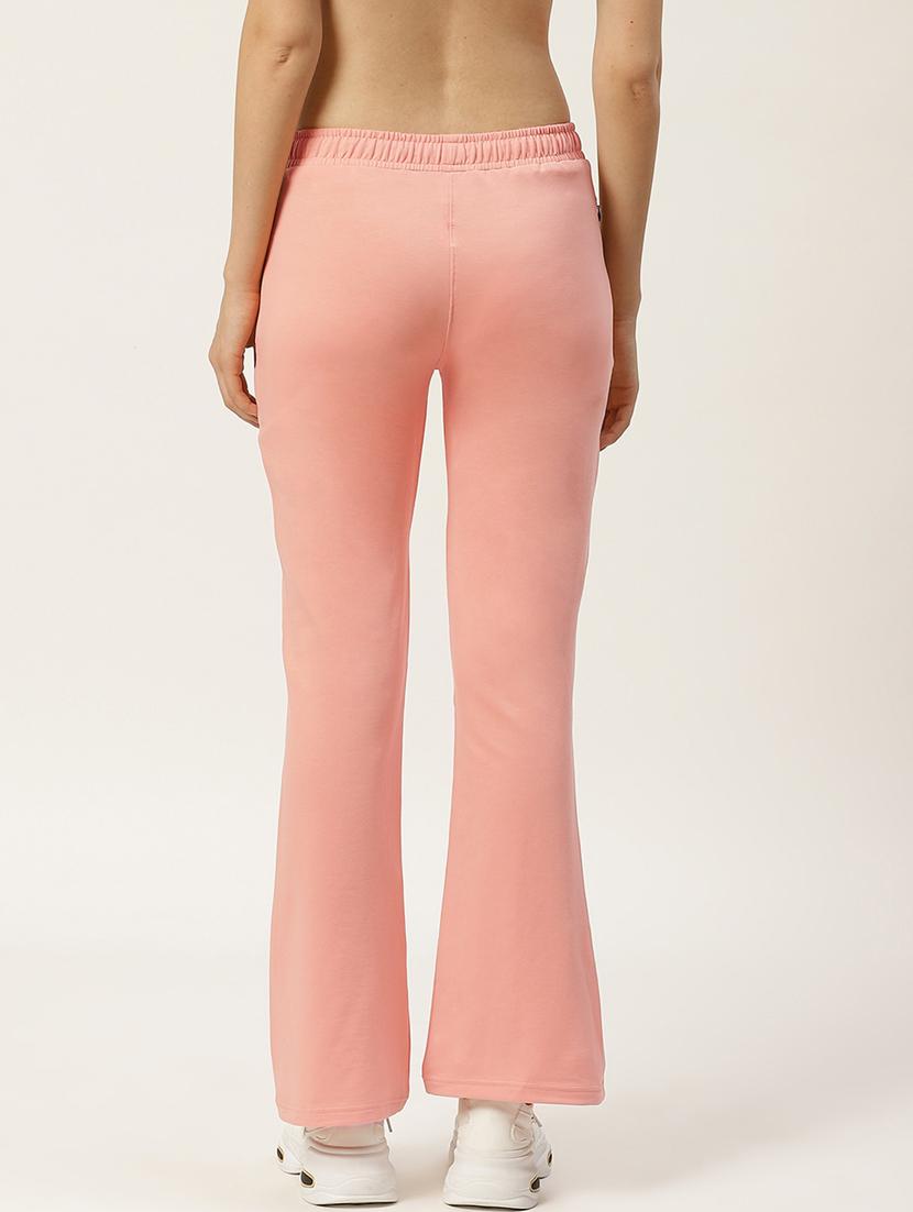 mid rise solid track pant - 19285204 - Standard Image - 2