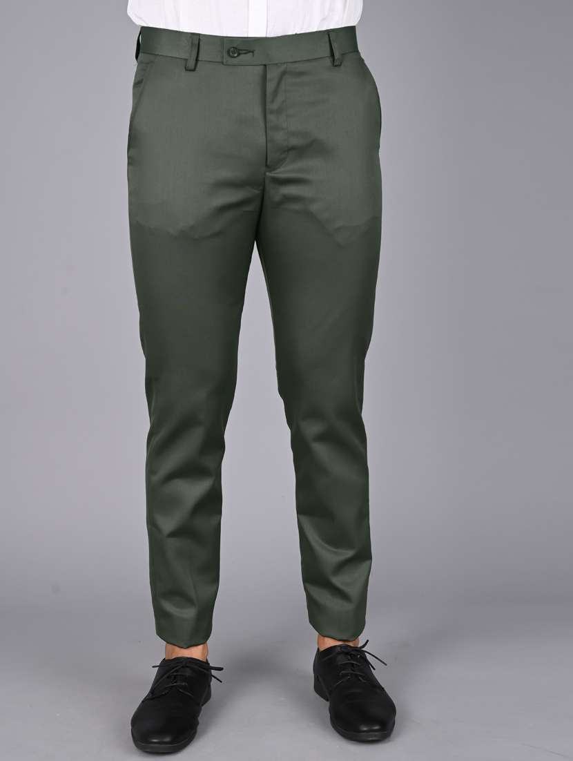 mid rise flat front trousers formal trouser
