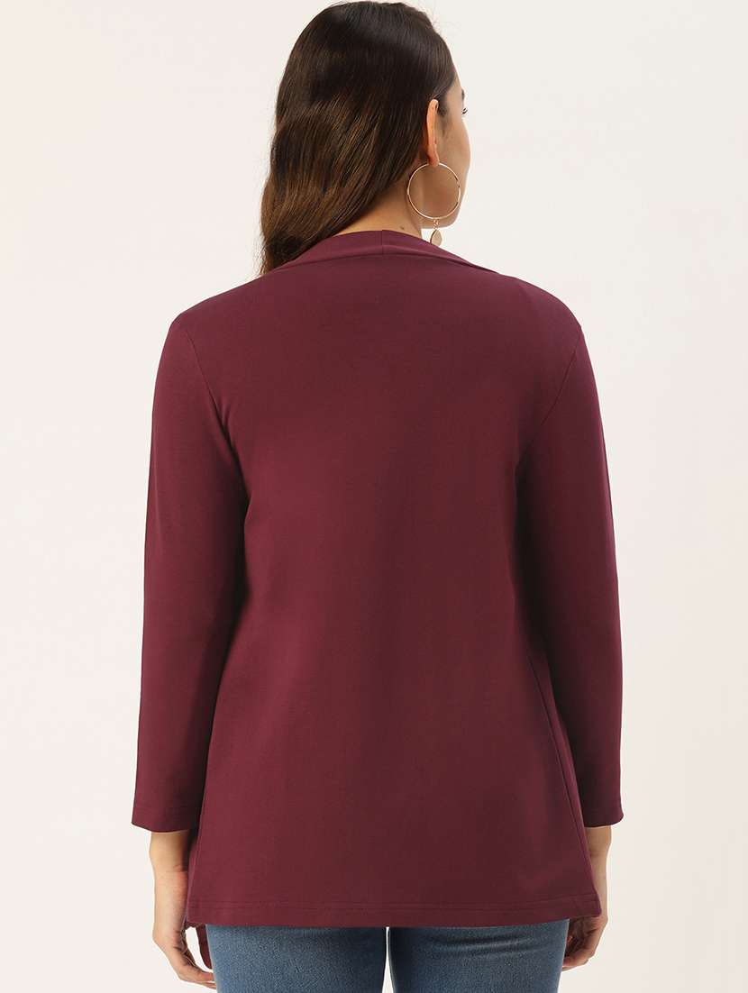 brown solid regular shrug - 19286758 -  Standard Image - 2