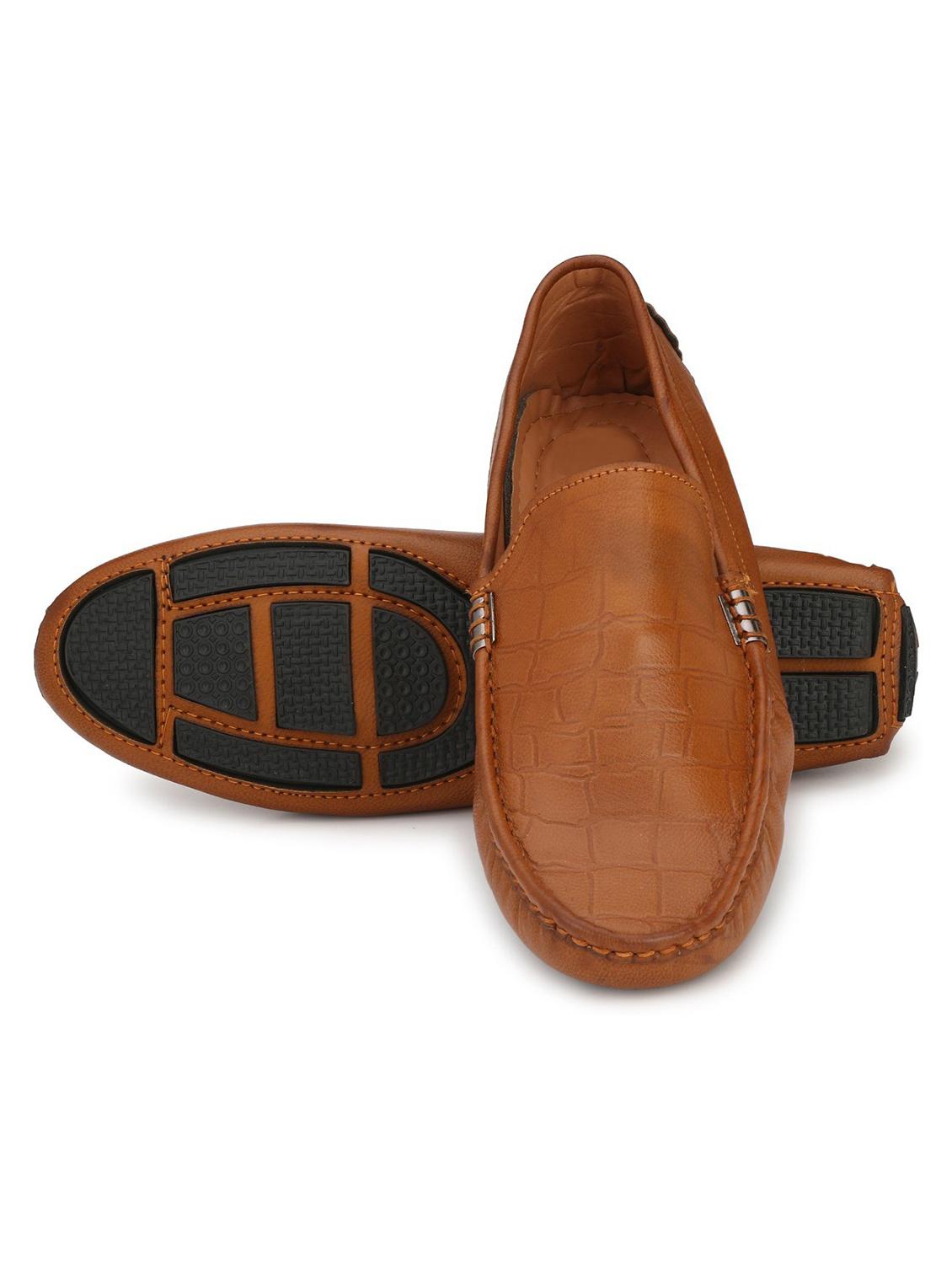 mens solid slip on loafer - 19286949 - Standard Image - 2