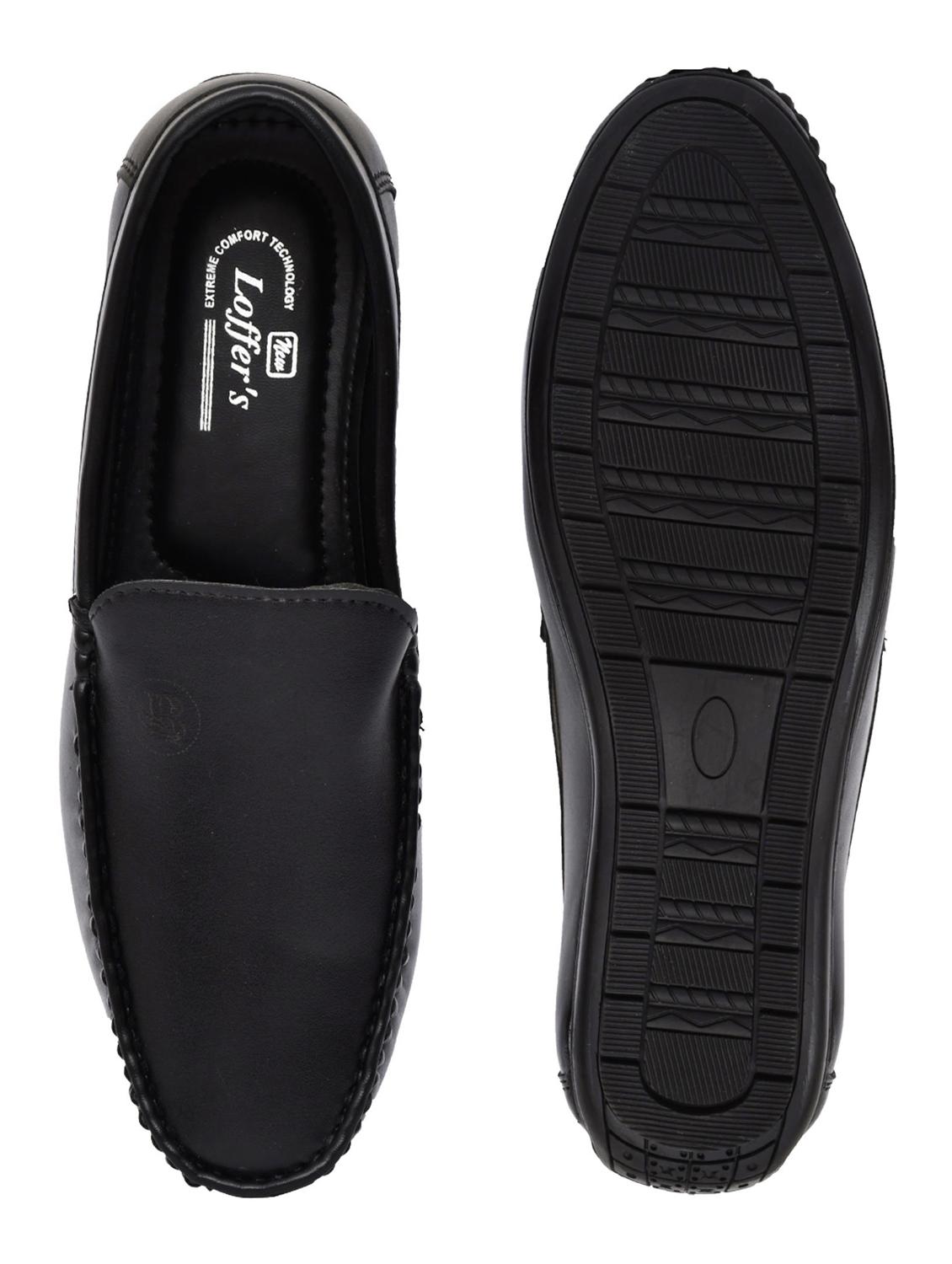 mens solid slip on loafer - 19286952 - Standard Image - 2