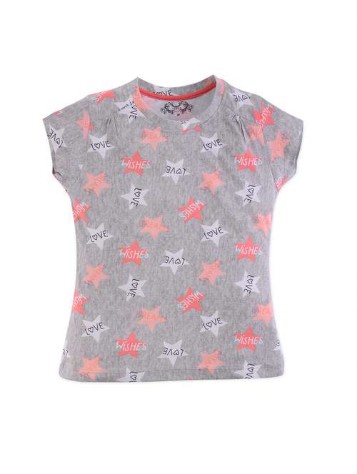 girls crew neck top - 19293260 -  Standard Image - 0