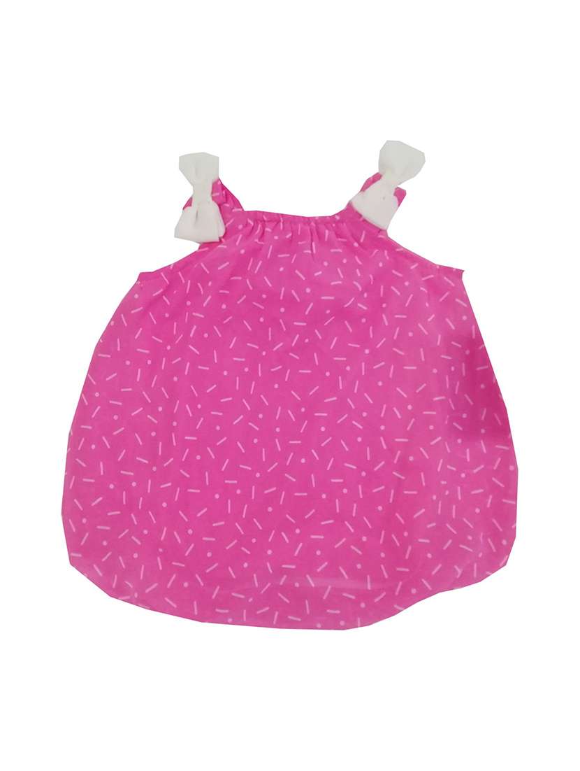 girls shoulder strap sleeveless frock - 19293424 - Standard Image - 2