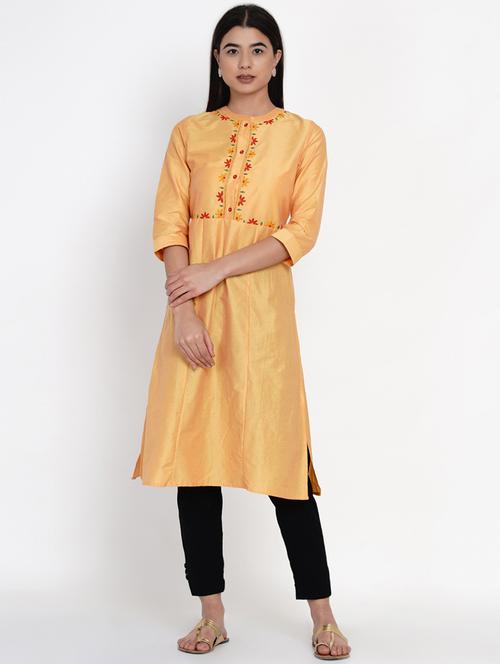 women's straight kurta - 19293536 -  Standard Image - 0