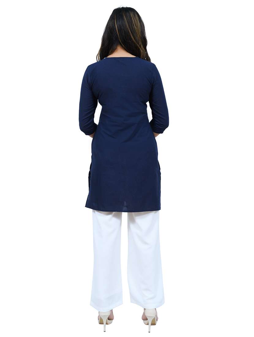 women's straight kurta - 19293546 -  Standard Image - 2