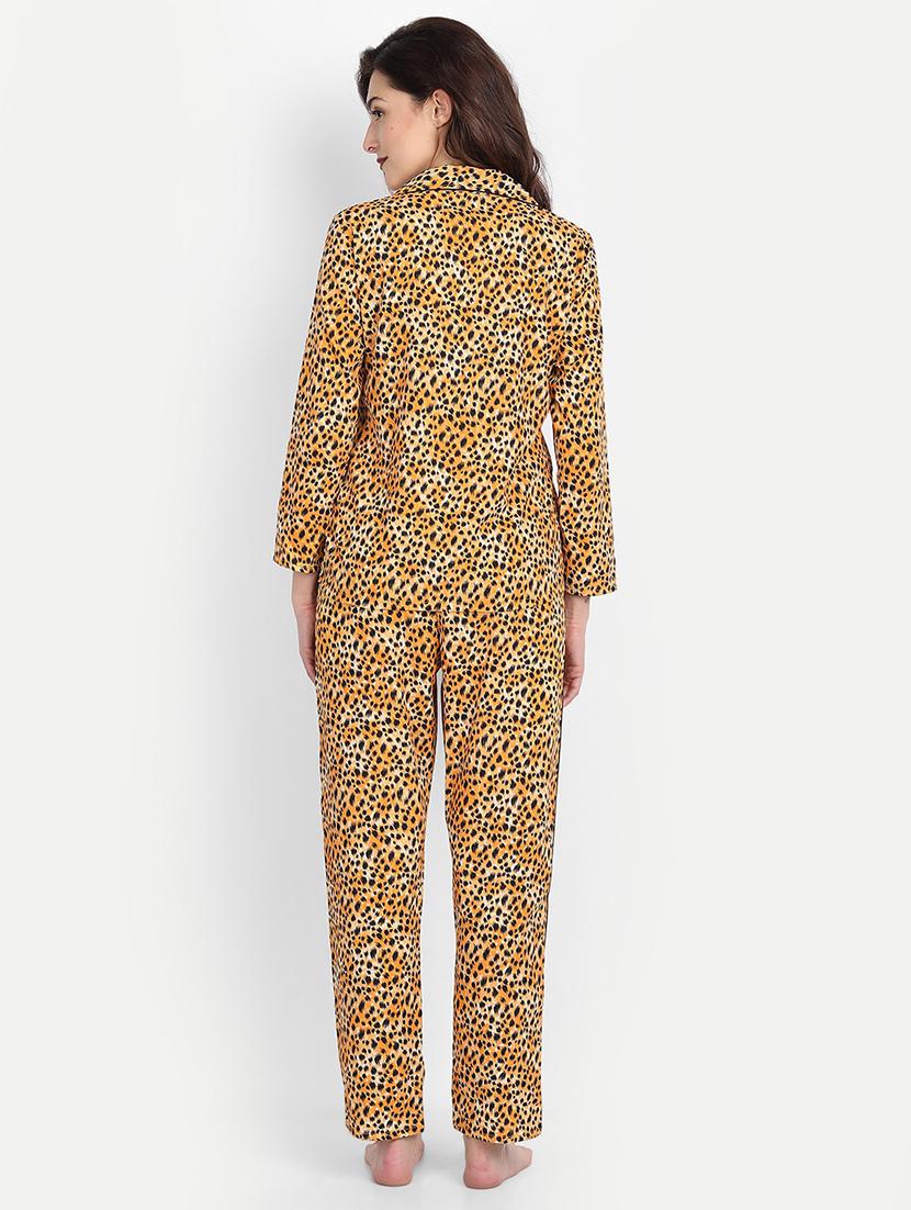 women printed night suit set - 19294003 - Standard Image - 2