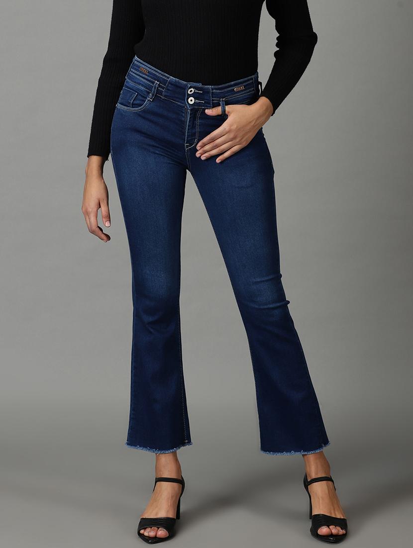 women's plain bootcut jeans - 19294588 -  Zoom Image - 0