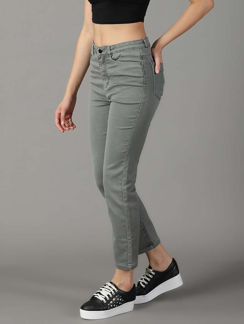 women's plain slim fit jeans - 19294680 -  Standard Image - 2