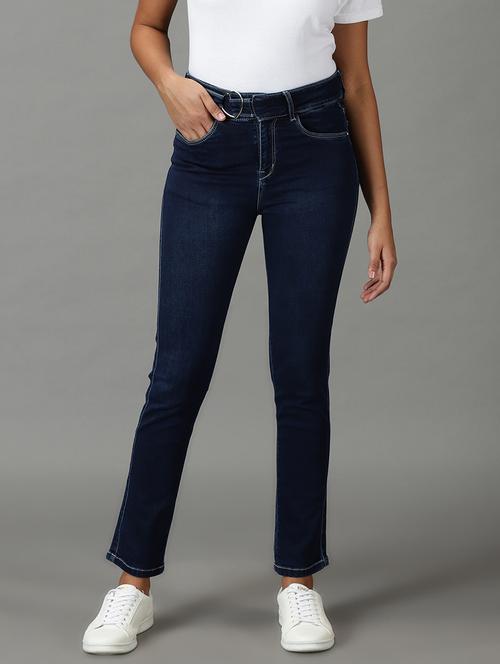 women's plain slim fit jeans - 19294696 -  Standard Image - 0