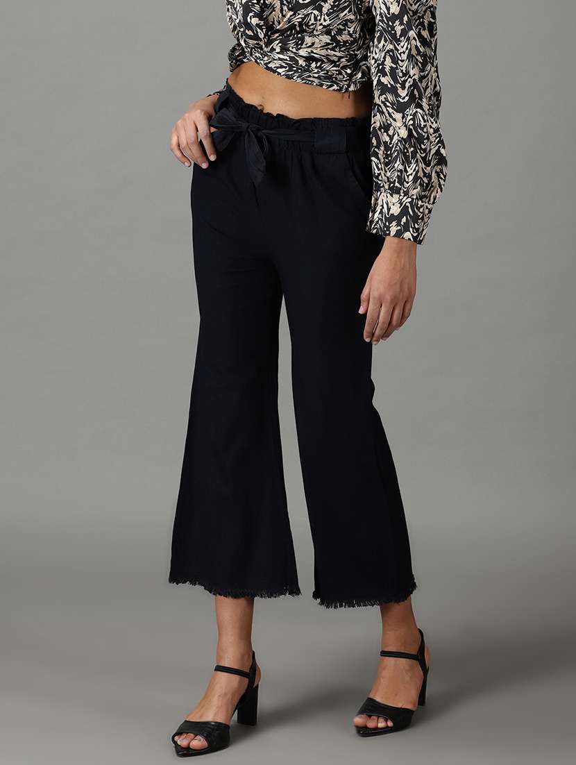 black denim trousers - 19295295 -  Standard Image - 2