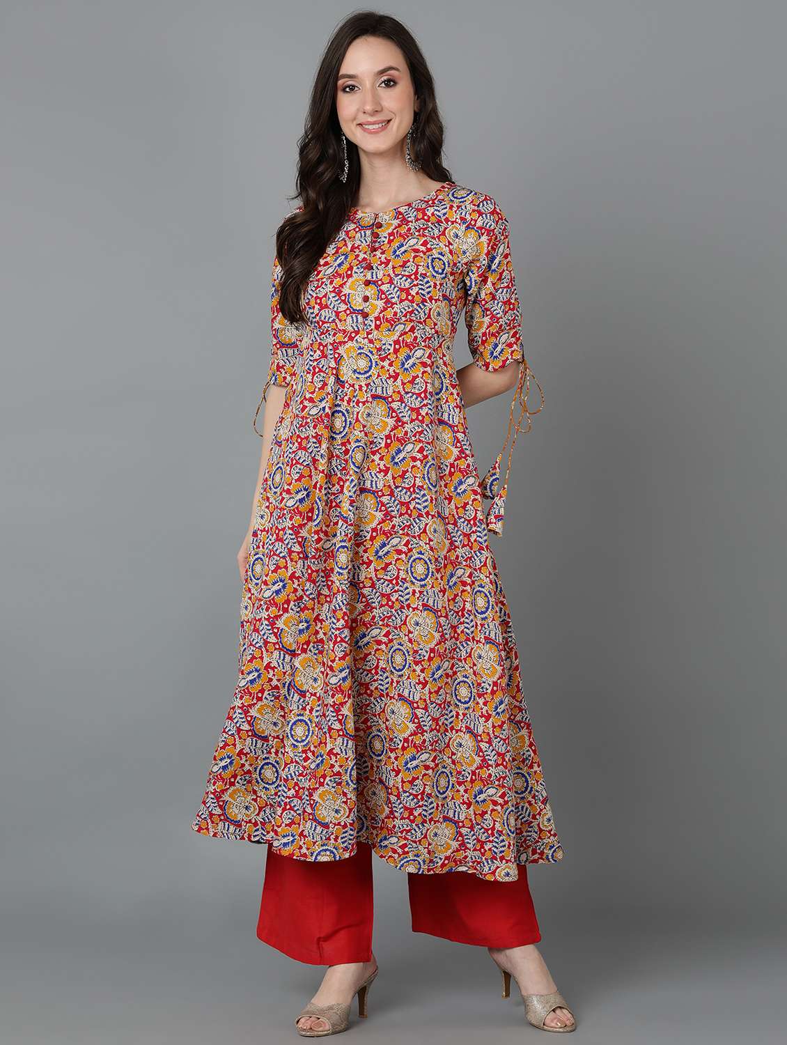 women's flared kurta