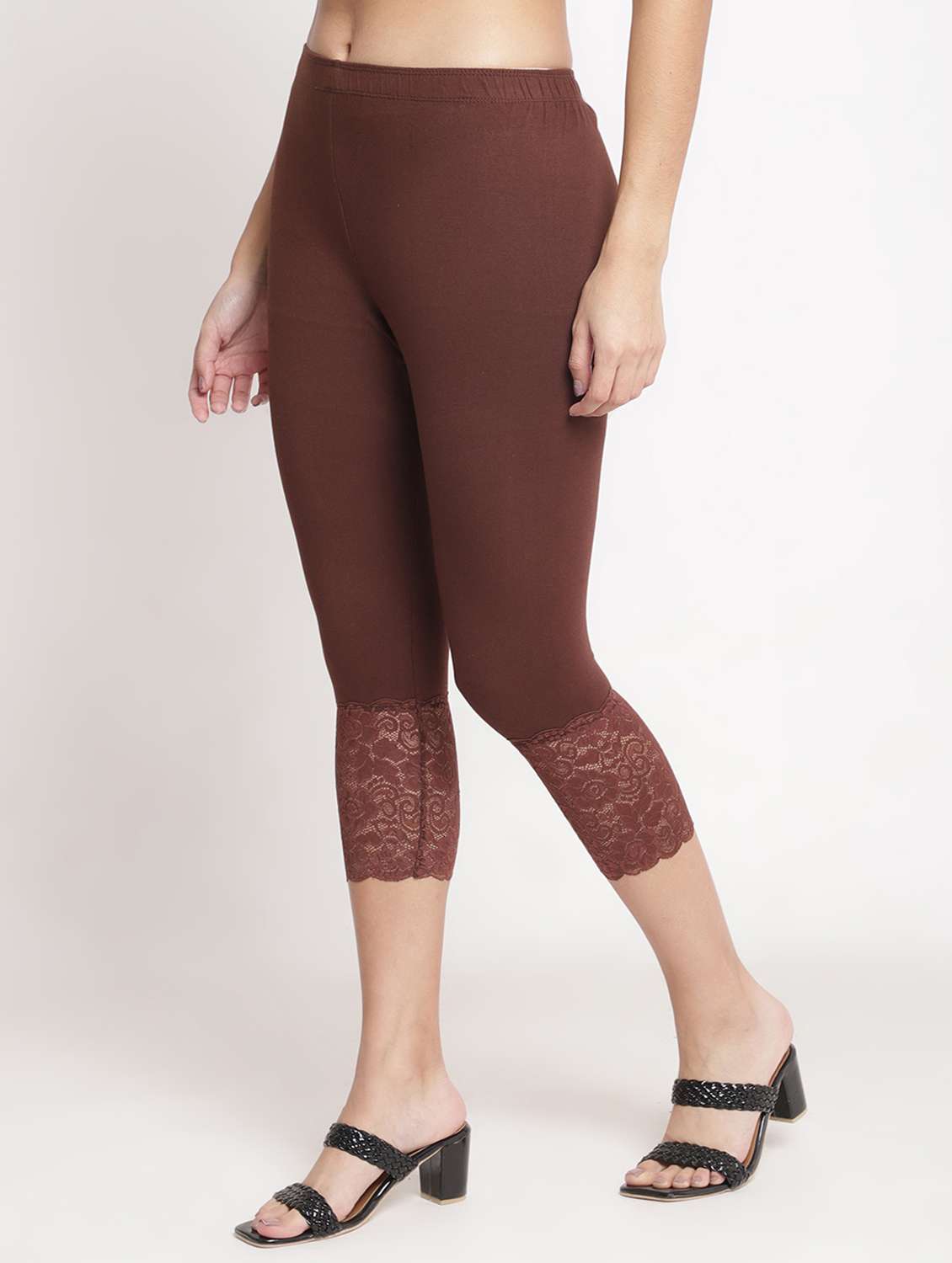 pack of 2 solid leggings capri - 19295529 - Standard Image - 2