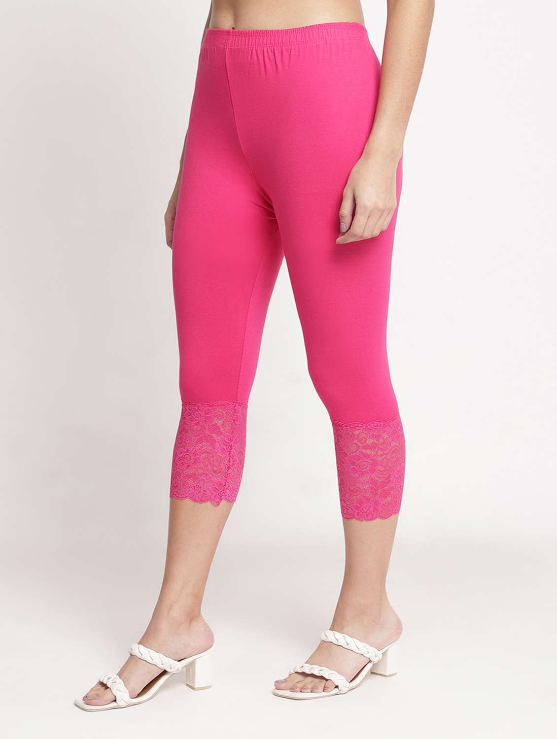 pack of 2 solid leggings capri - 19295533 - Standard Image - 2