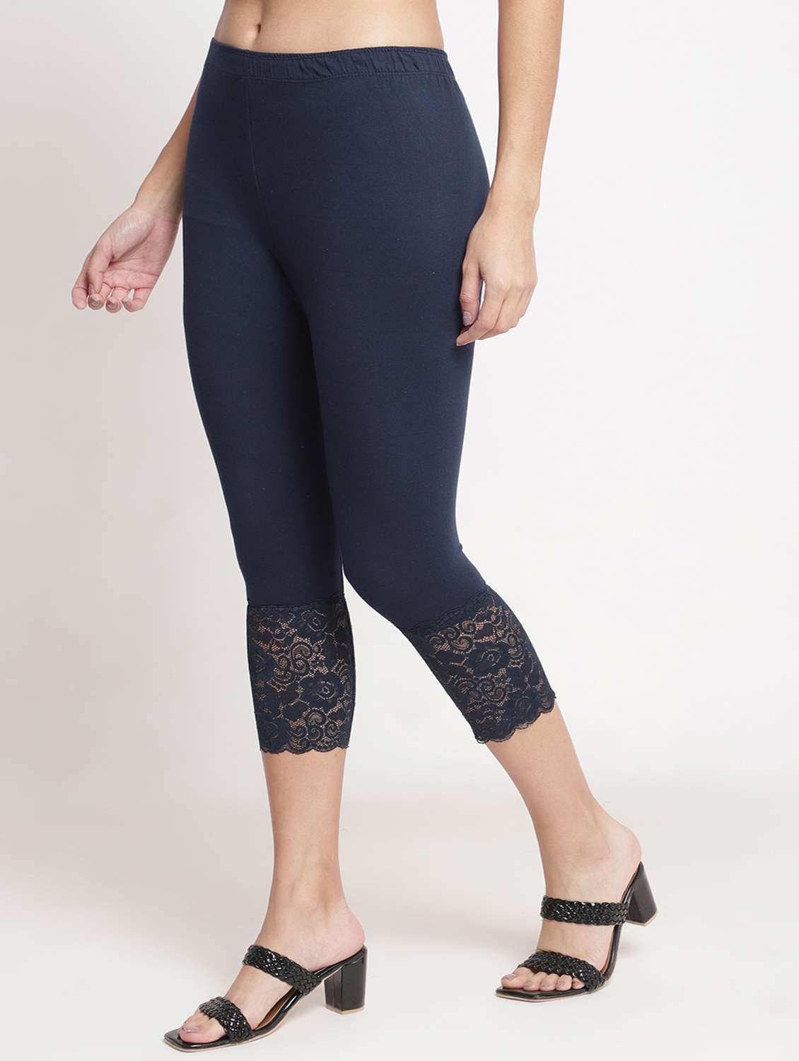pack of 2 solid leggings capri - 19295549 - Standard Image - 2