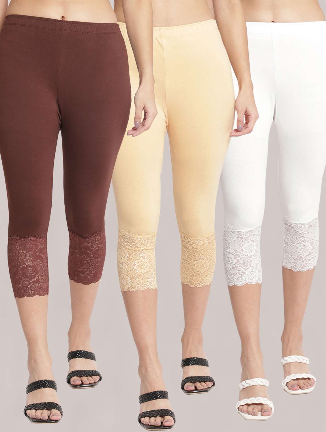 pack of 3 capri leggings 