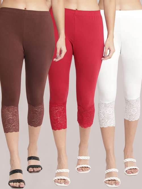 pack of 3 capri leggings - 19295685 - Standard Image - 0