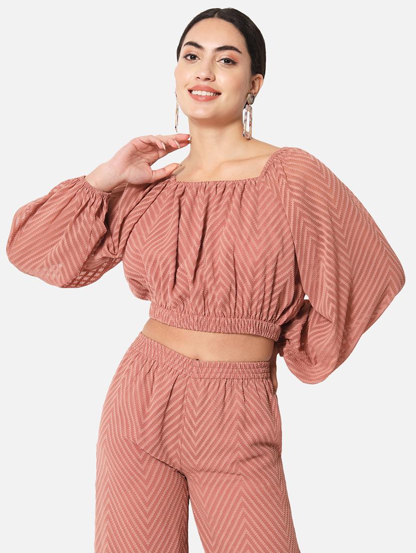 women's crop square neck top - 19297670 -  Zoom Image - 0