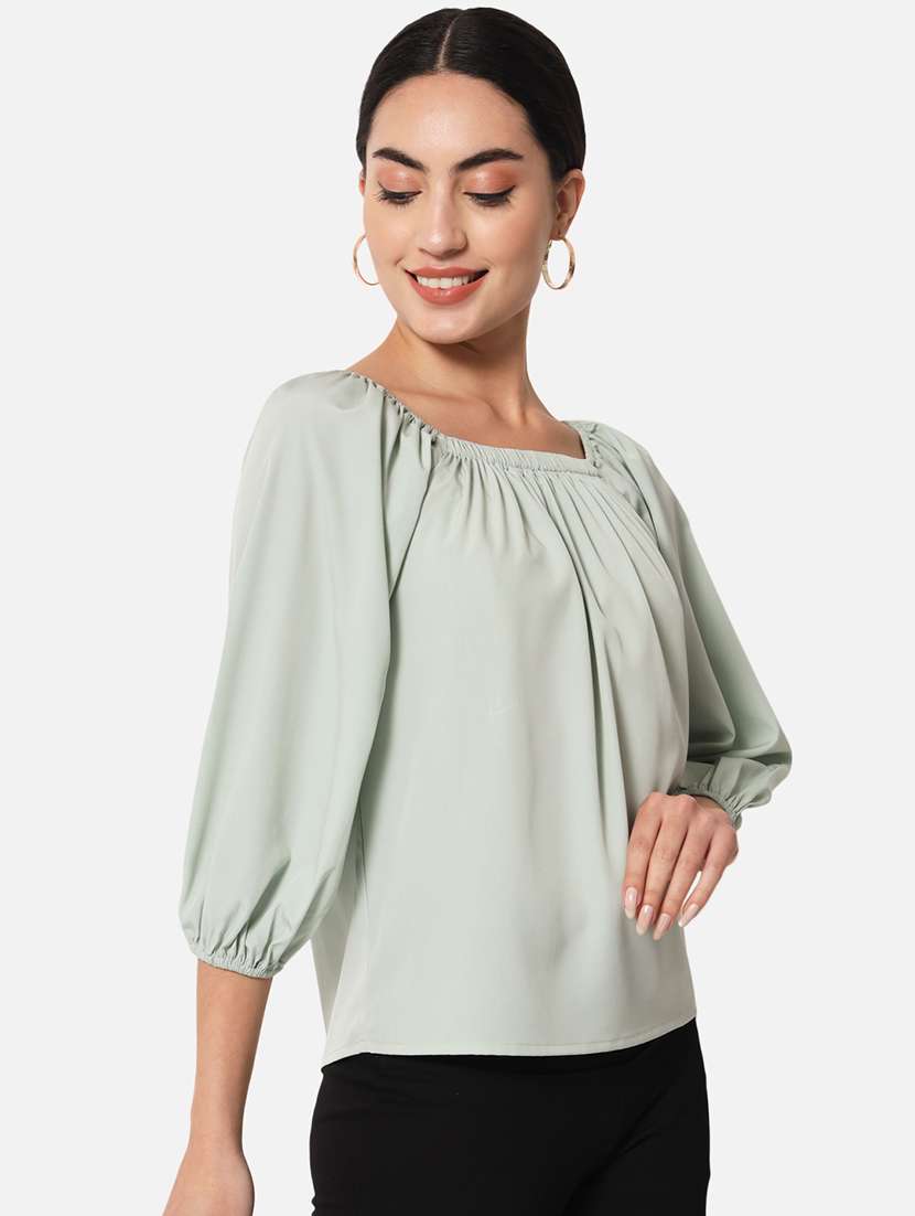 women's straight square neck top - 19297673 -  Standard Image - 2