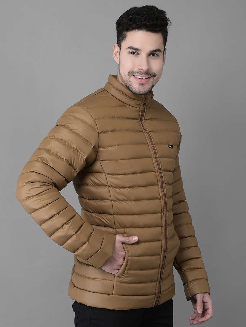 men solid long sleeve quilted jacket - 19298148 -  Standard Image - 2