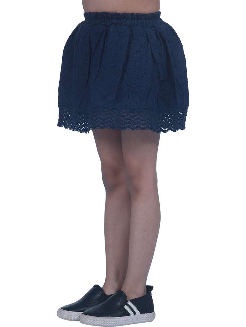 girls solid mini skirt - 19298306 -  Standard Image - 2