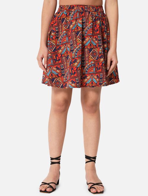 multi color printed skirt - 19298633 -  Standard Image - 0