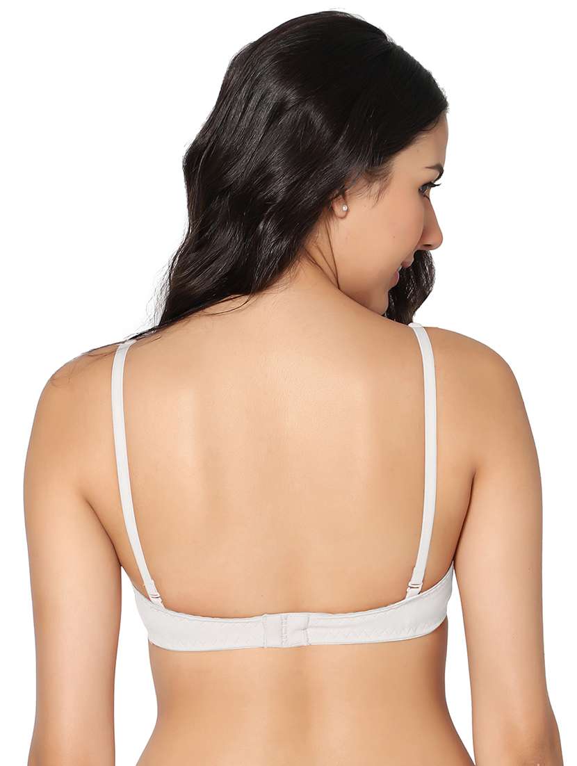 white hosery tshirt bra - 19298889 - Standard Image - 2