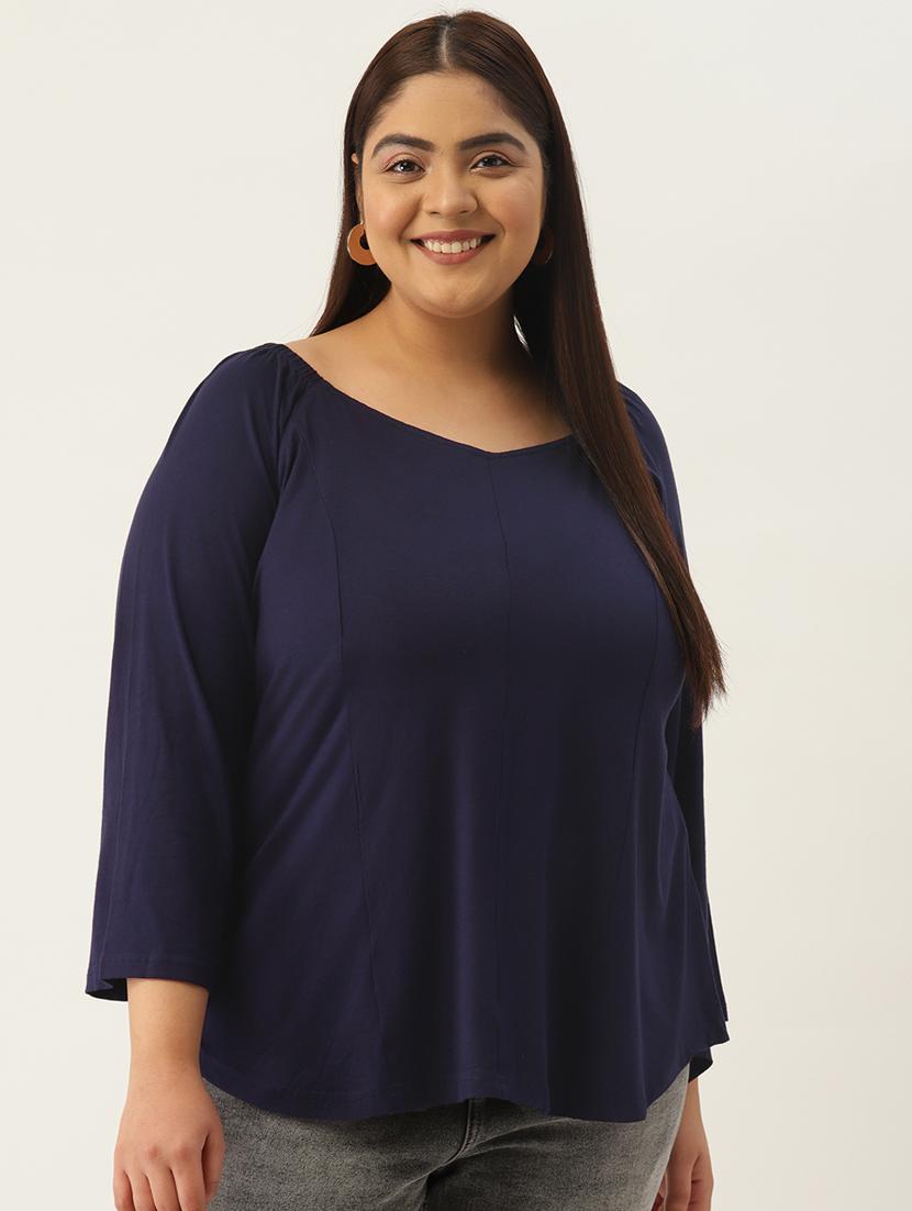 women's straight sweetheart neck top - 19300075 -  Zoom Image - 0