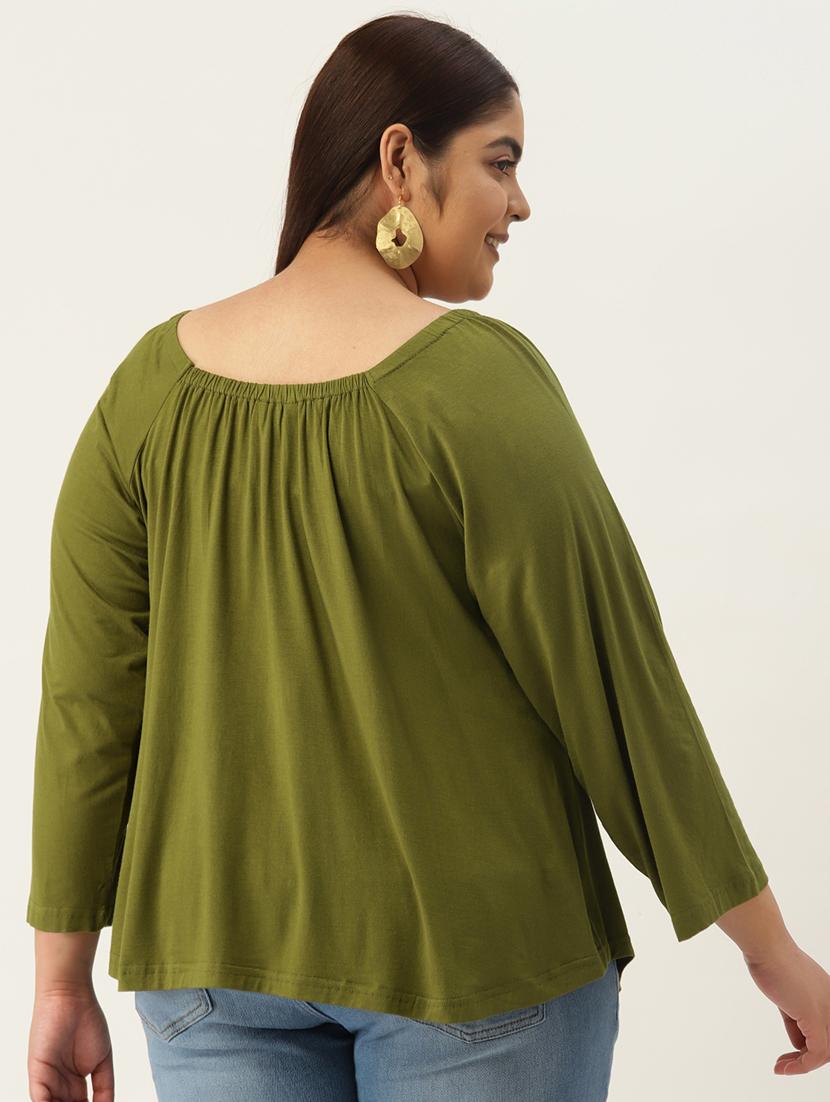 women's straight sweetheart neck top - 19300079 - Standard Image - 2