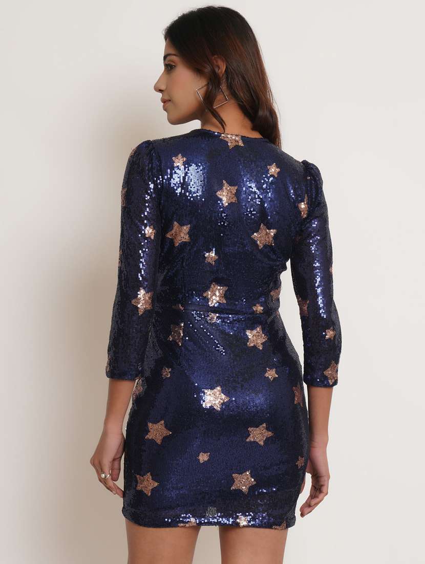 women's bodycon sequined dress - 19300093 -  Standard Image - 2