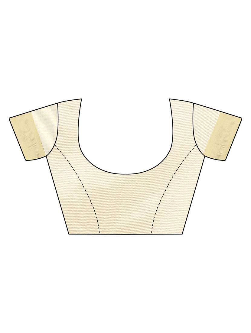 beige printed saree with blouse - 19300636 -  Standard Image - 2