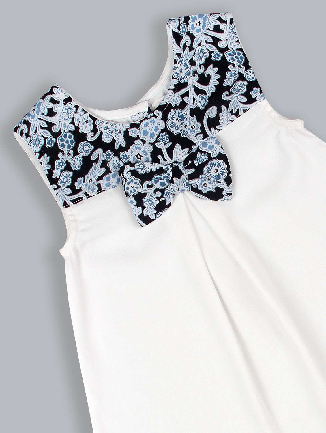 girls round neck sleeveless frock - 19302462 - Standard Image - 2