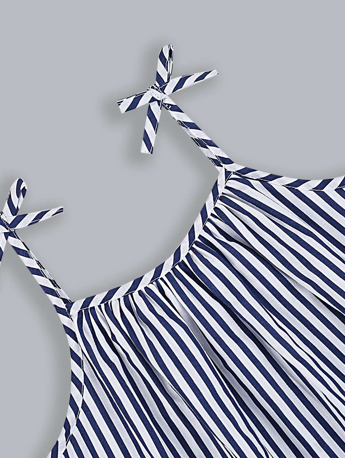 girls shoulder strap sleeveless frock - 19302467 -  Standard Image - 2