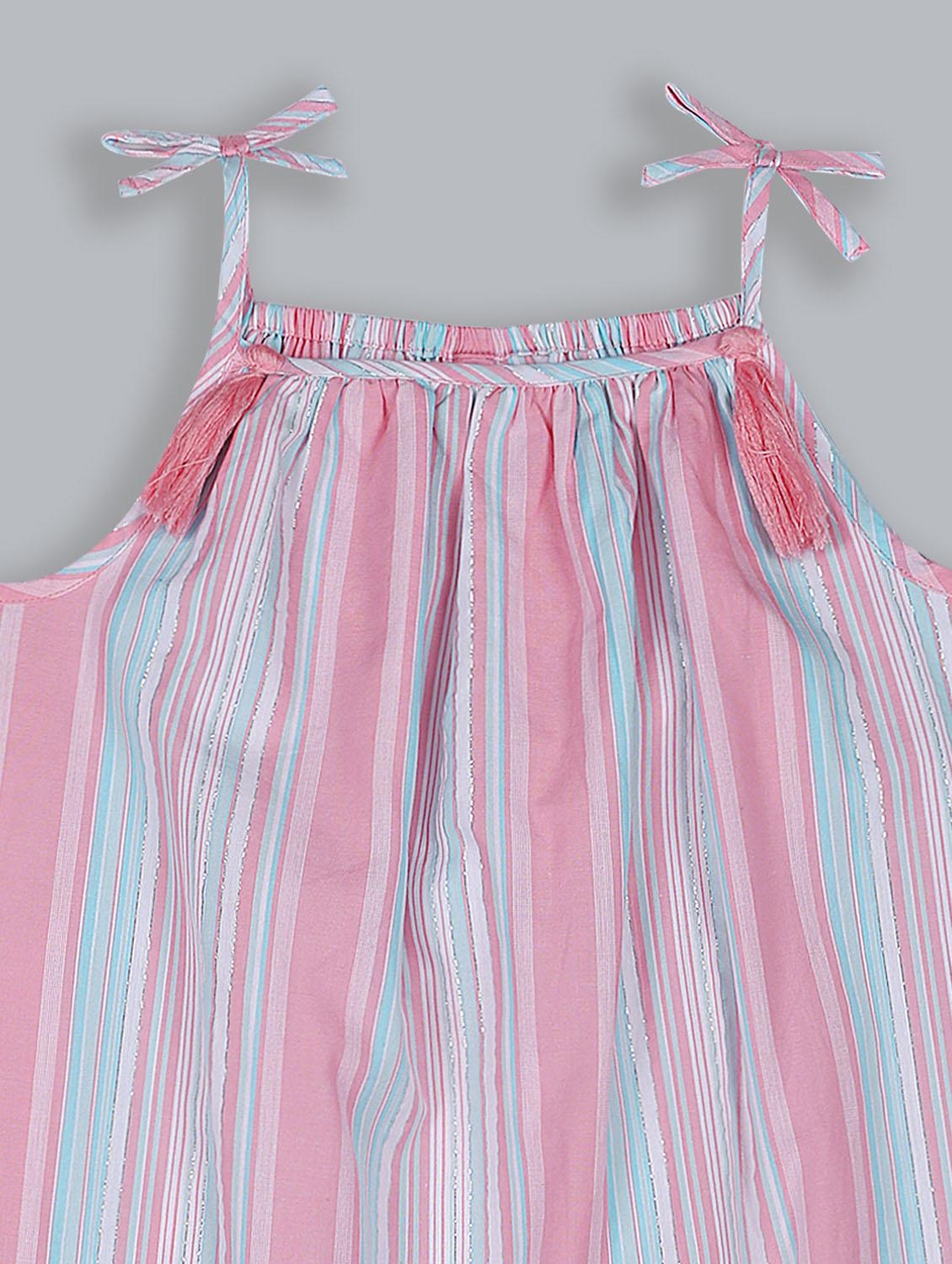 girls shoulder strap sleeveless frock - 19302492 - Standard Image - 2