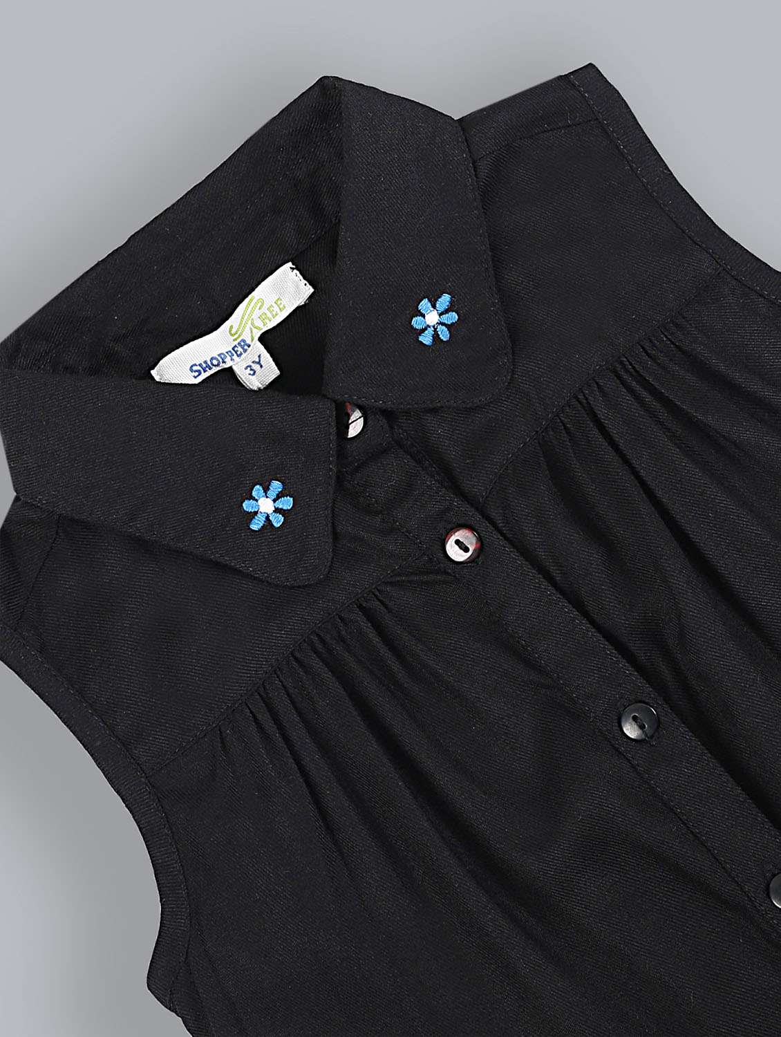 girls printed collared twin set - 19302537 -  Standard Image - 2