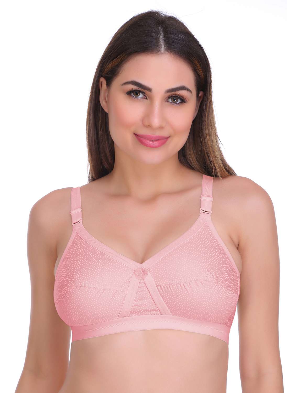 pack of 3 cotton minimizer bra - 19303384 -  Standard Image - 12