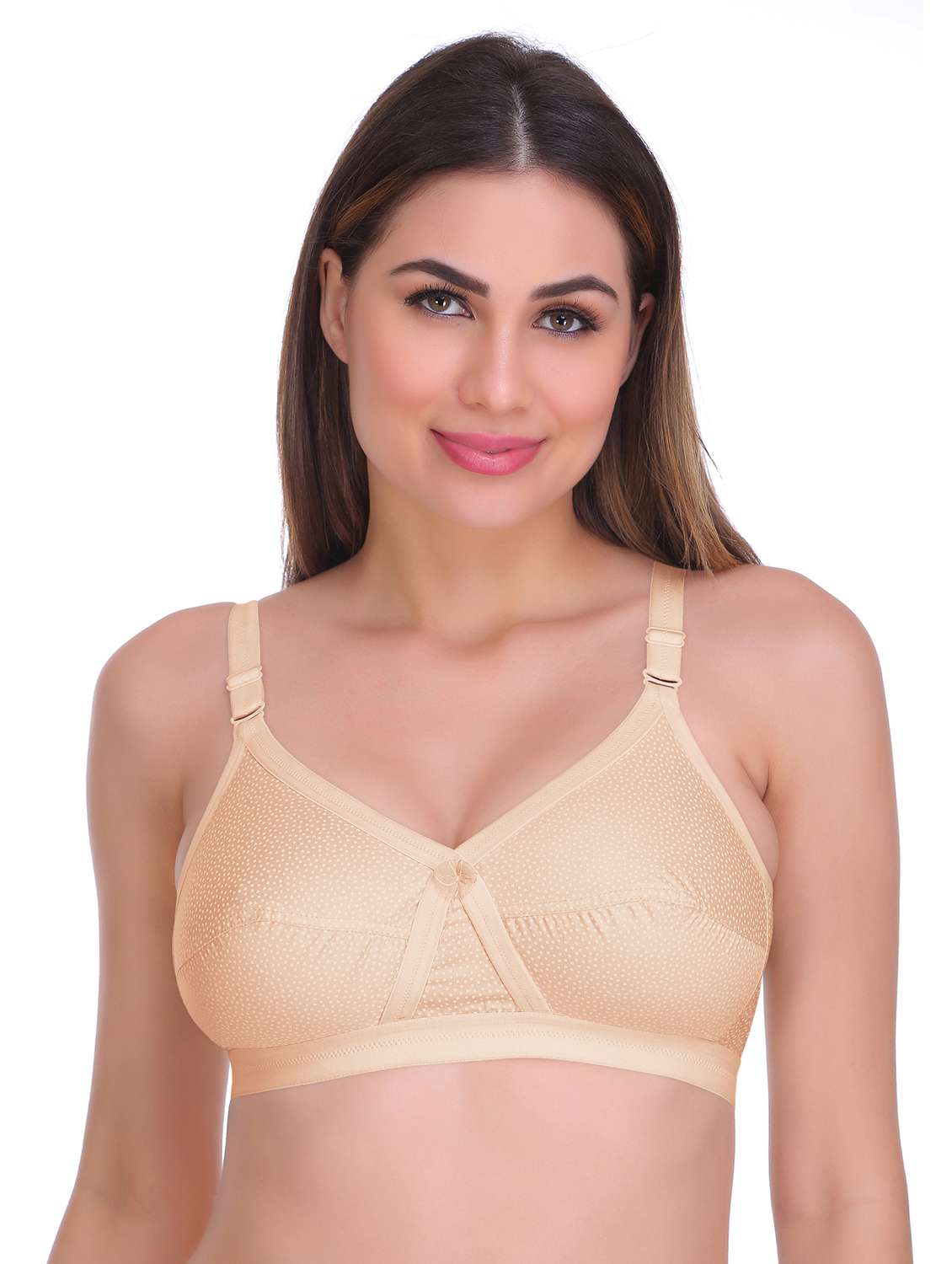 pack of 3 cotton minimizer bra - 19303387 -  Standard Image - 12