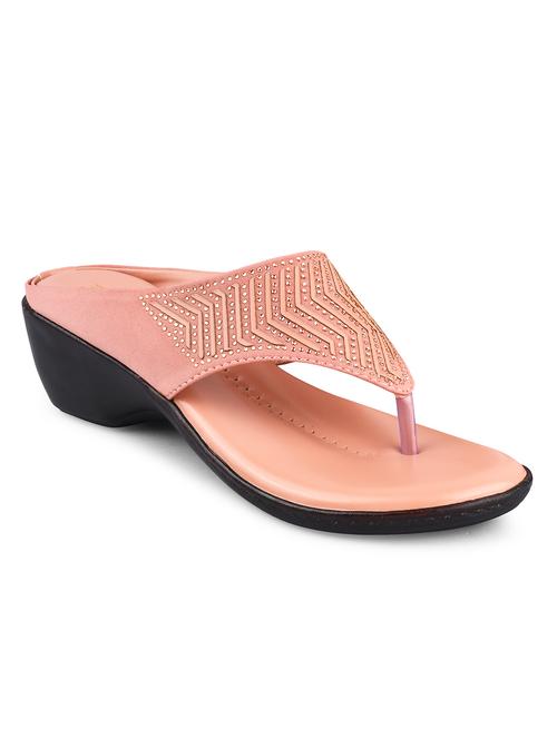 pink slip on wedge - 19303781 - Standard Image - 0