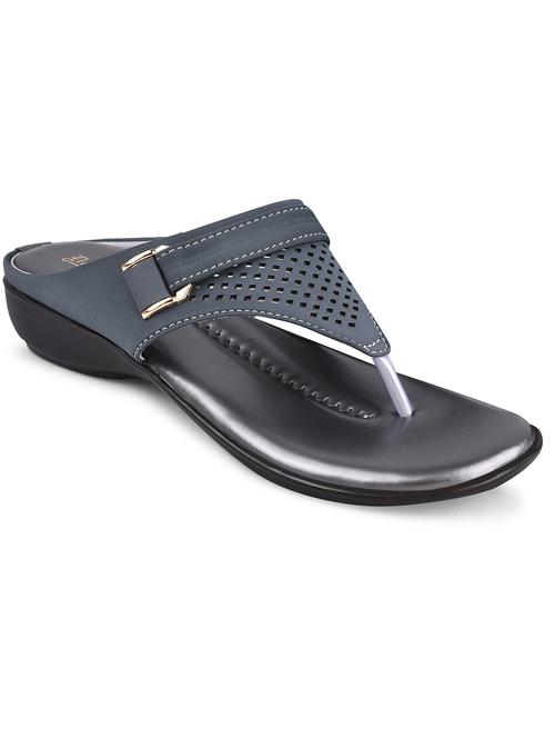 grey t-strap sandal - 19303810 -  Standard Image - 0