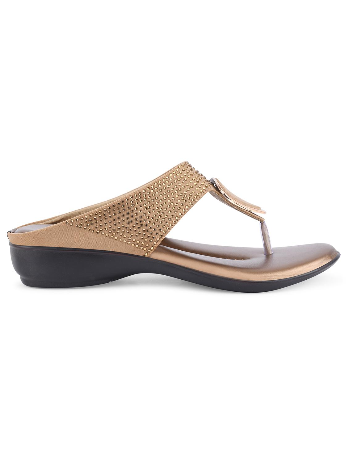beige slip on sandal - 19303813 - Standard Image - 2