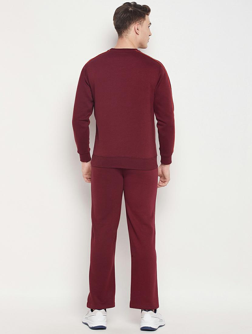 red solid full length track suit - 19303826 - Standard Image - 2