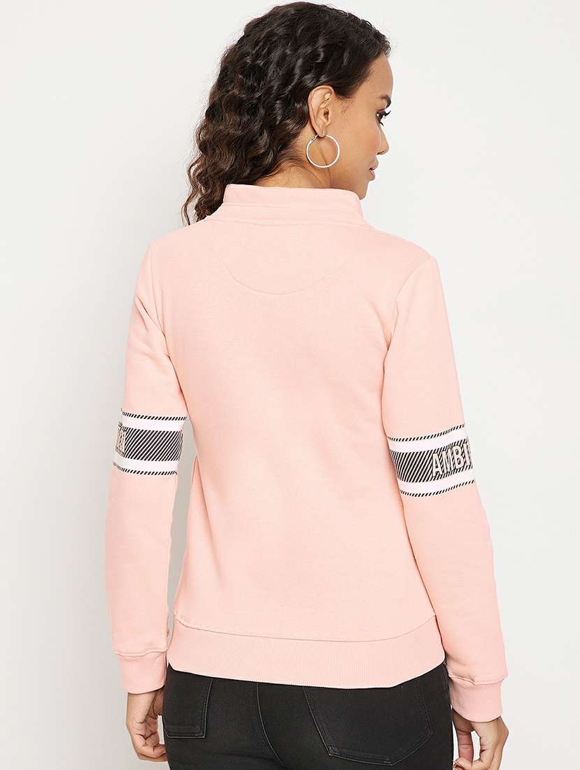 round neck printed regular sweatshirt - 19304462 -  Standard Image - 2