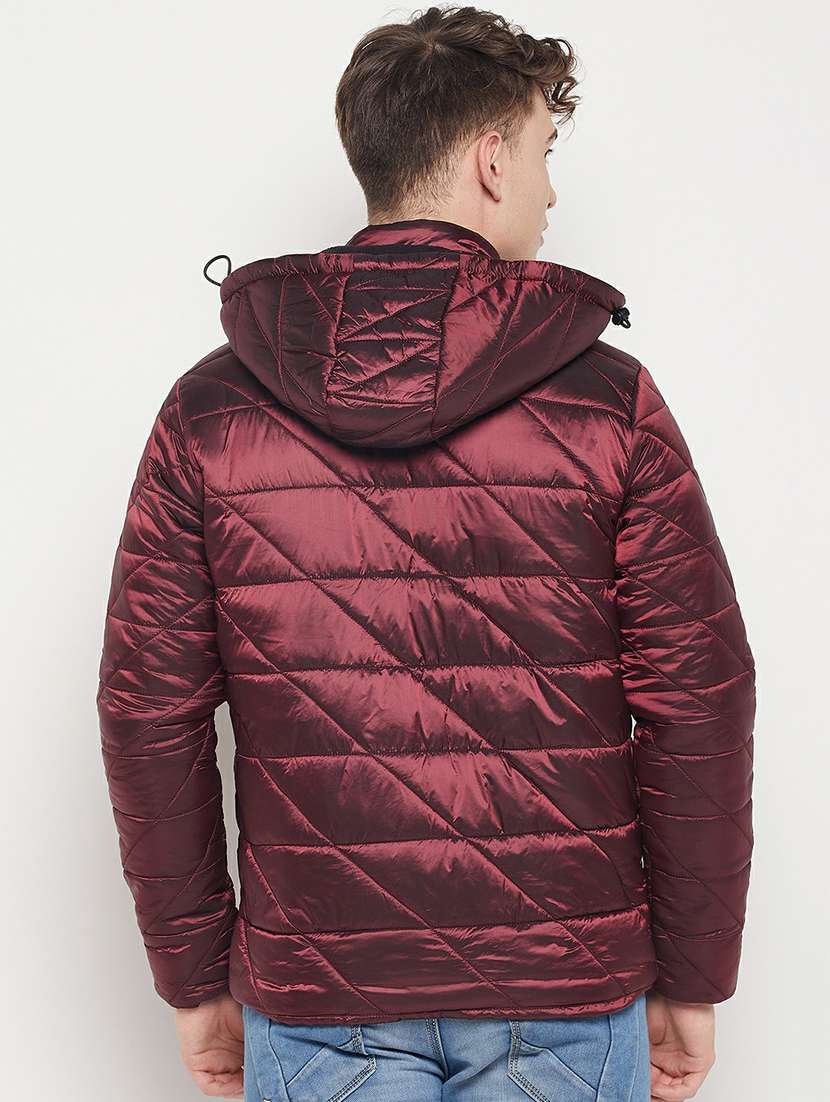 red hooded bomber jacket - 19304642 -  Standard Image - 2