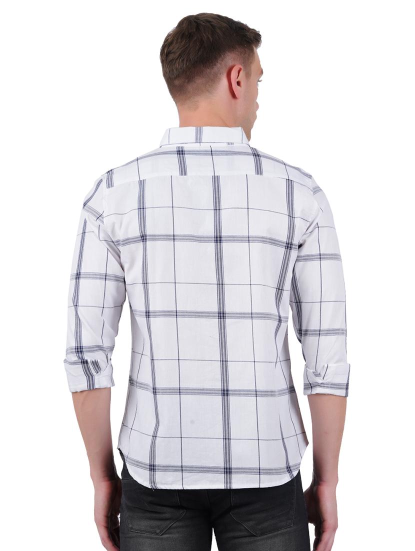 mens checks casual shirt - 19313154 - Standard Image - 2