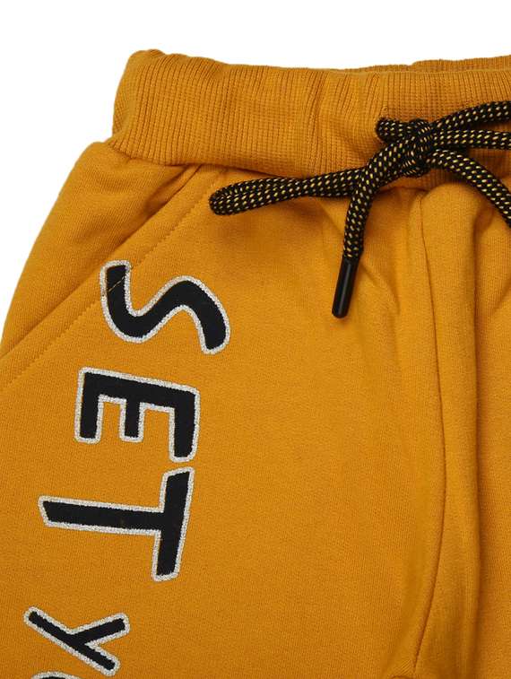 yellow printed trouser - 19313219 -  Standard Image - 2